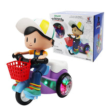 Load image into Gallery viewer, Stunt Spin Dance Electric Tricycle Toy