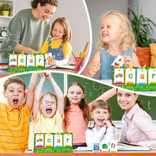 Load image into Gallery viewer, Random Detail Color&amp;Shape Word Building Desktop Toy