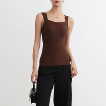 Load image into Gallery viewer, U Neck Shapewear Built-in Bra Tank
