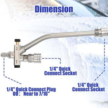 Load image into Gallery viewer, Sakerplus Foam Cannon Dual Connector Accessory