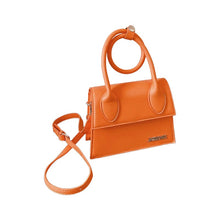 Load image into Gallery viewer, Solid Color Flap Square Bag