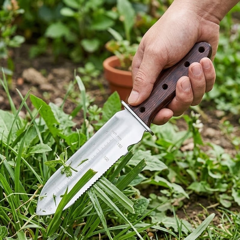 Hori Hori Soil Knife for Gardening