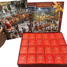 Load image into Gallery viewer, Christmas Countdown Puzzle Surprise Box Toy