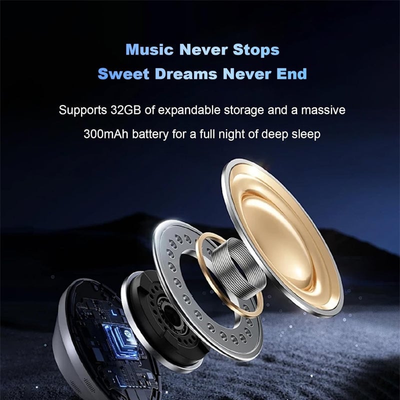 Bluetooth Bone Conduction Under-Pillow Speaker