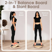 Load image into Gallery viewer, 6-Angle Slant Board &amp; Balance Board