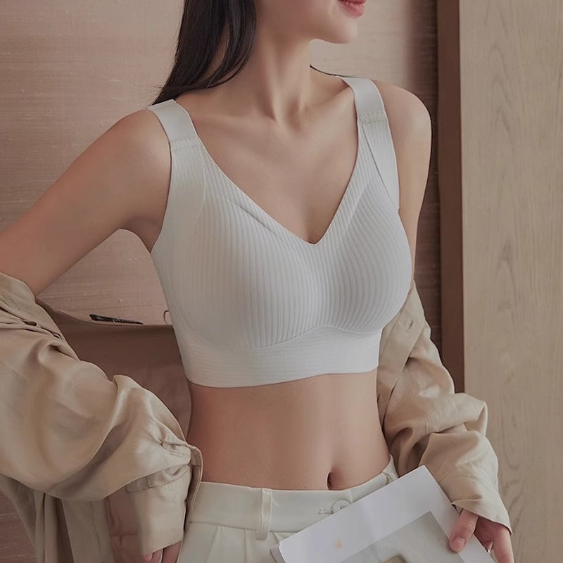 Women's Adjustable Wireless Push-Up Bra
