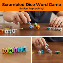 Load image into Gallery viewer, Scrambled Dice Word Game Set