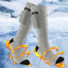 Load image into Gallery viewer, Sakerplus® Heated Electric Rechargeable Winter Socks