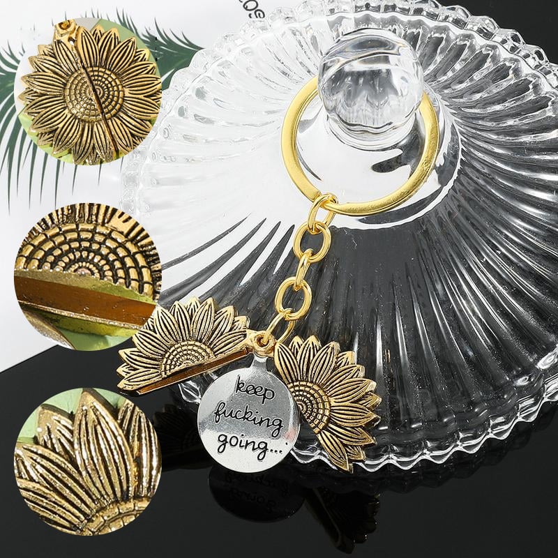 Sunflower Keychain
