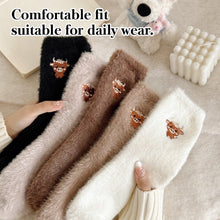 Load image into Gallery viewer, Cute Cow Slipper Socks