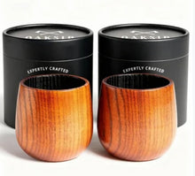 Load image into Gallery viewer, Charred Jujube Wood Cups