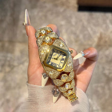 Load image into Gallery viewer, Luxury Full Diamond Bangle Bracelet Watch