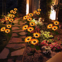 Load image into Gallery viewer, Solar Sunflower Lights