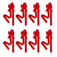 Load image into Gallery viewer, Christmas Door Bow Ribbon Decoration