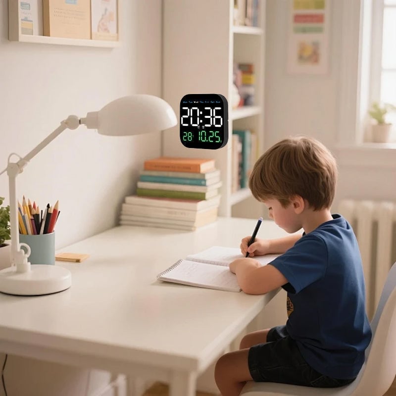 Aless™ Hangable Standalone Square Clock