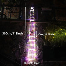 Load image into Gallery viewer, Santa Claus LED Ladder Light