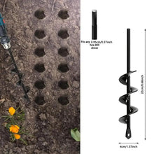 Load image into Gallery viewer, Spiral Rod Earth Drill Bits 2 Counts/set