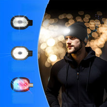 Load image into Gallery viewer, Bluetooth Beanie with LED Light &amp; Removable Speakers