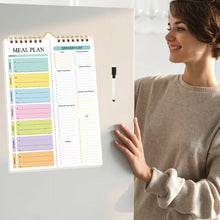 Load image into Gallery viewer, Weekly Meal Planner Notebook