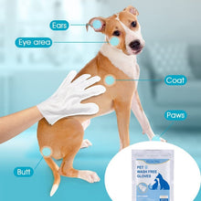 Load image into Gallery viewer, Pet Grooming Glove Wipes