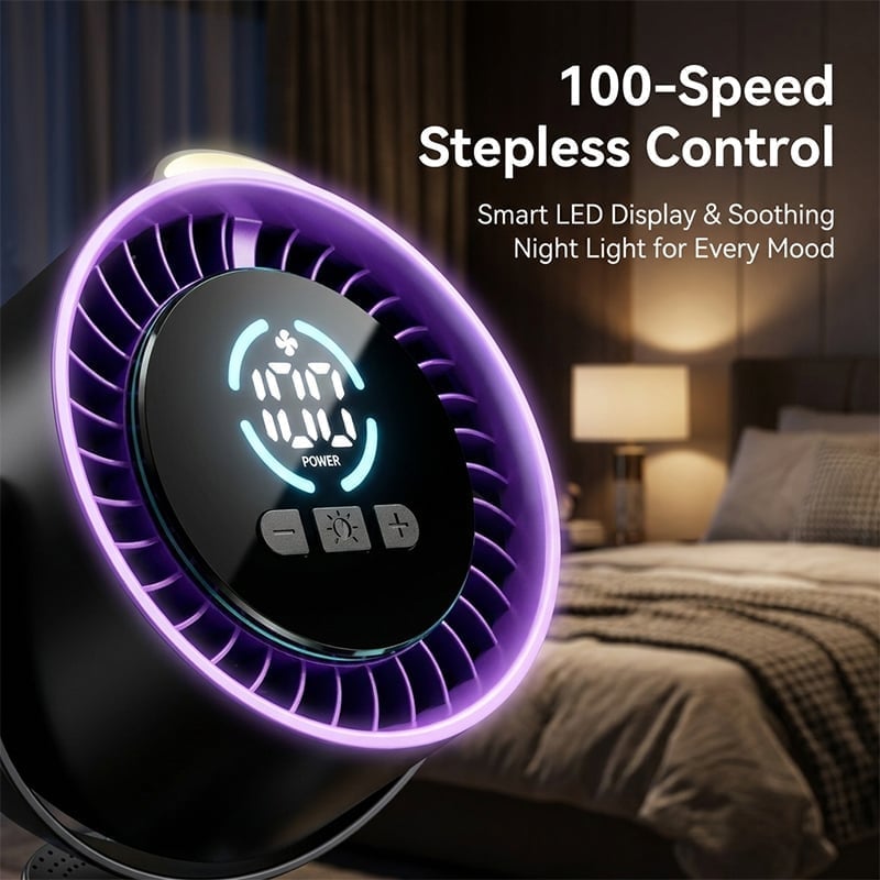 Multi-Function Wall Mount Clip Fan