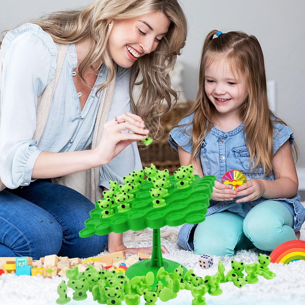 Frog Balance Tree: Educational Tabletop Strategy Game