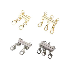Load image into Gallery viewer, Necklace Separator for Layering Multi Necklace Layering Clasp
