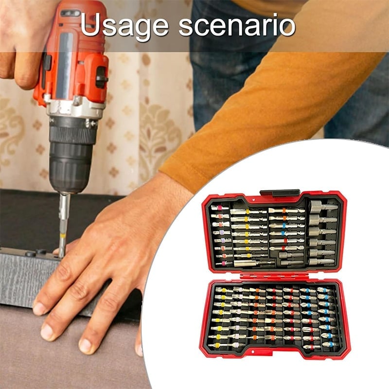 83-Piece Master Screwdriver Bit & Socket Set