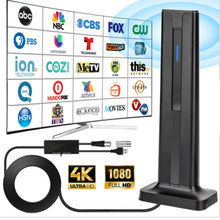 Load image into Gallery viewer, Indoor Digital HD Antena HDTV 1080P 4K Long Range