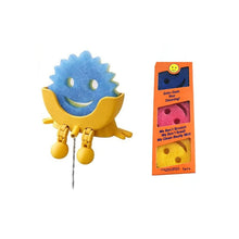 Load image into Gallery viewer, Cute Smiling Sponge Holder With Drainage