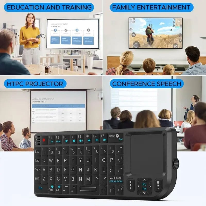 3-in-1 Mini Wireless Keyboard