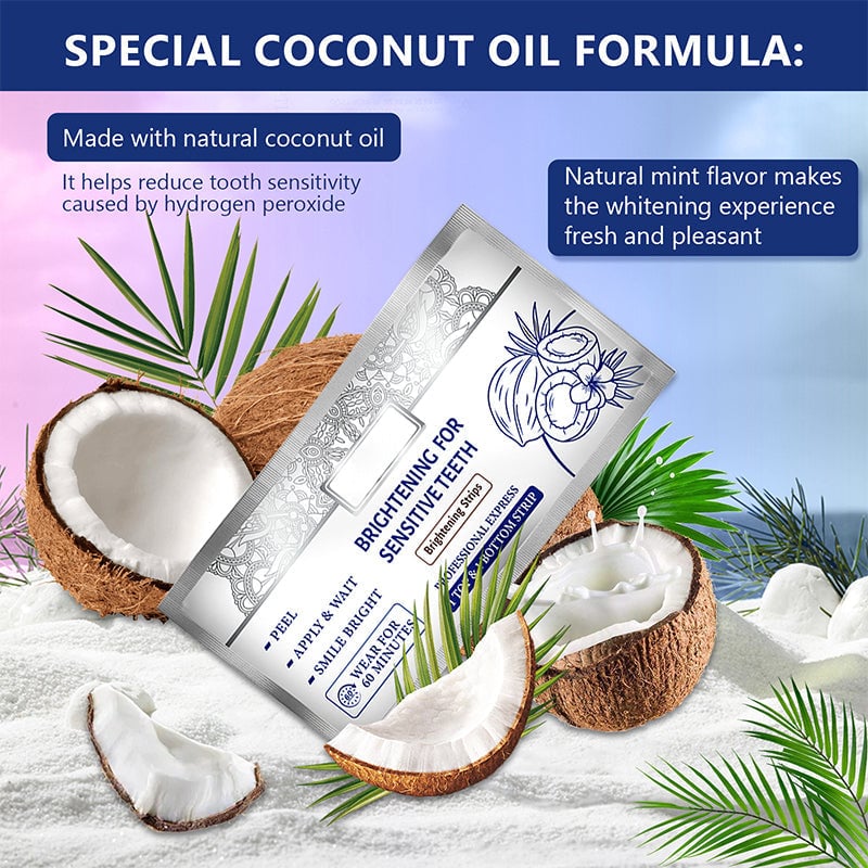 Coconut Mint Whitening Strips