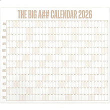 Load image into Gallery viewer, Oversized Wall Calendar