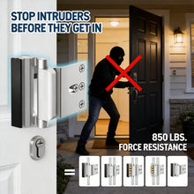 Load image into Gallery viewer, Child Safety Door Lock with 3-Inch Anti-Theft Aluminum Hinge Bolt Night Lock
