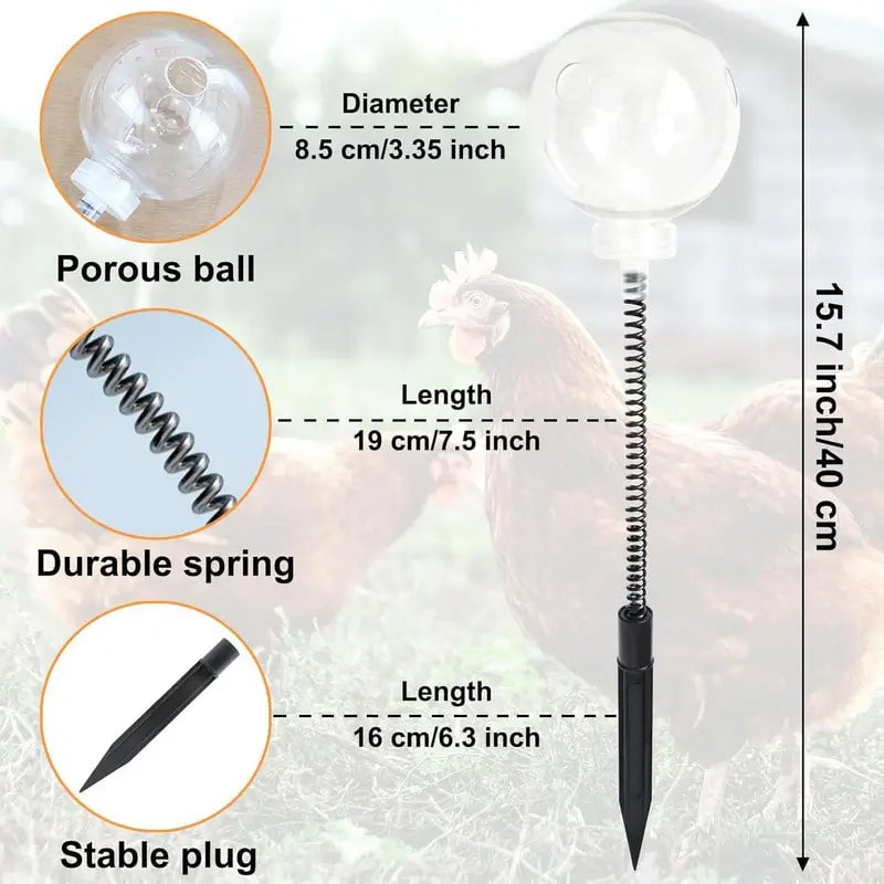 Chicken Peck Toy Slow Feeder