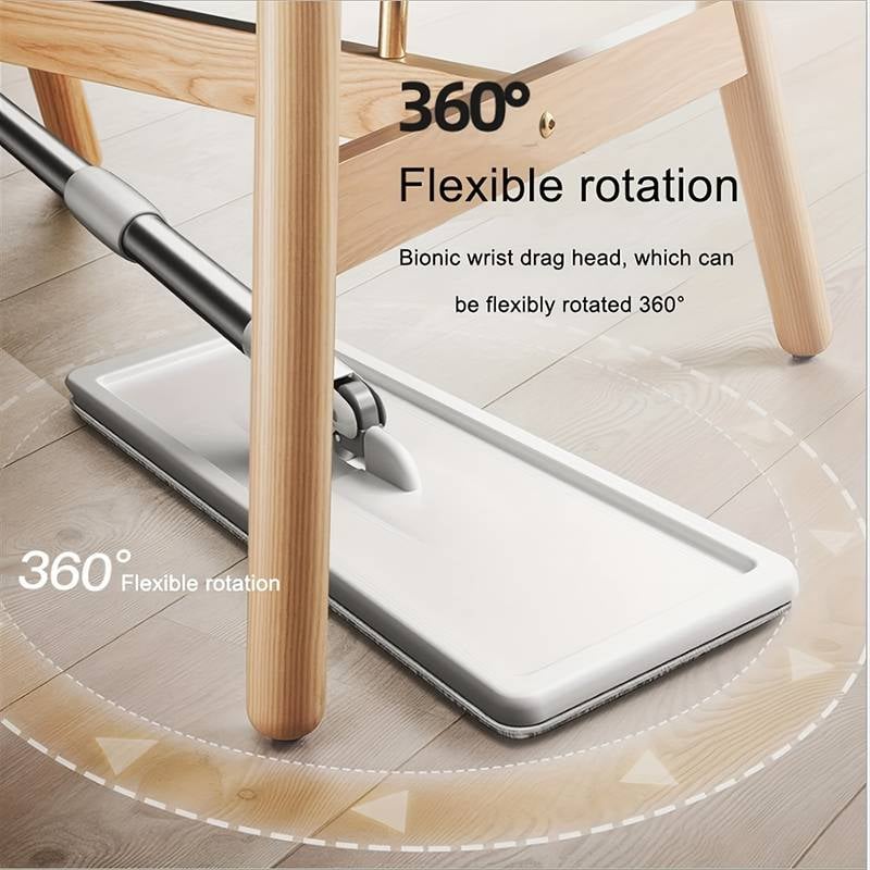 Mop and bucket set with wringer