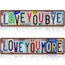 Load image into Gallery viewer, Tinplate decorative metal painting