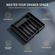 Load image into Gallery viewer, Kitchen Expandable Silverware Drawer Organizer