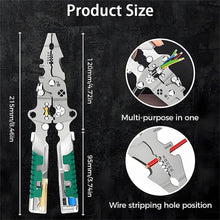 Load image into Gallery viewer, Sakerplus Multi-function Electrician's Pliers Set