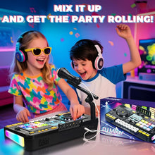 Load image into Gallery viewer, Sakerplus® Kids DJ Mixer Table With Microphone