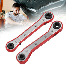 Load image into Gallery viewer, Maintenance Double-ended Square Ratchet Wrench