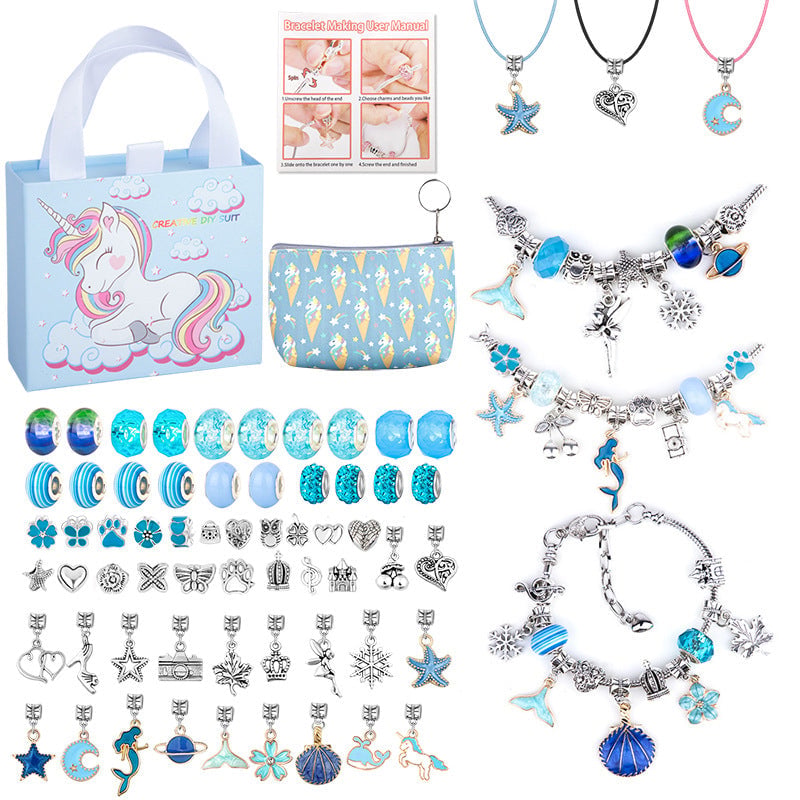 【Extra 50% Off】Girls Charm Bracelet Making Kit