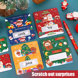Christmas Scratch Card 80*Cards + 80*Membranes