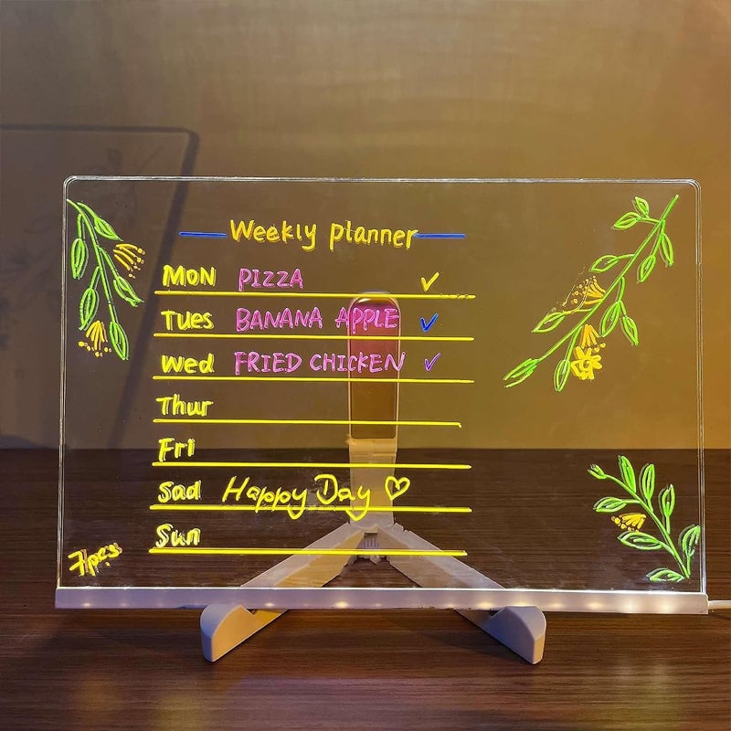 【Extra 10% Off】LED Note Board with Colors