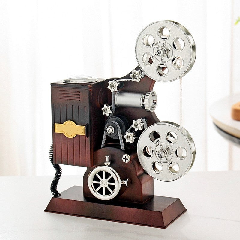 Vintage Sewing Machine Design Music Box