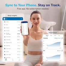 Load image into Gallery viewer, Sakerplus Smart Body Fat Scale