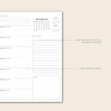 Load image into Gallery viewer, 24-25 Daily Planner