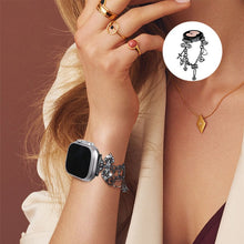 Load image into Gallery viewer, Rhinestone Decorated Apple Watch Band