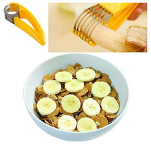 Load image into Gallery viewer, Stainless Steel Banana Cutter