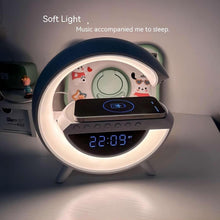 Load image into Gallery viewer, G-shaped Led Wireless Charging Speaker